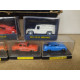 SHADOW BOX SERIES METAL MINIATURES TRUCKS No5673 AHI JAPAN (VOLVO OPEL PORSCHE)