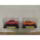 SHADOW BOX SERIES METAL MINIATURES TRUCKS No5673 AHI JAPAN (VOLVO OPEL PORSCHE)