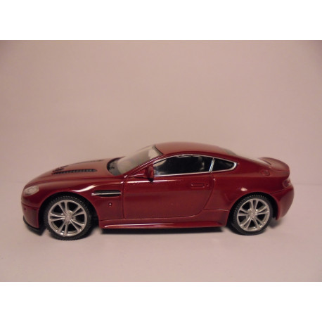 ASTON MARTIN V12 VANTAGE DARK RED 1:43 WELLY