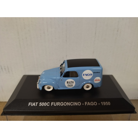 FIAT 500C FURGONCINO 1950 FAGO 1:43 EAGLEMOSS IXO