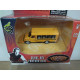 SCHOOL BUS PONTOON BOAT MONSTER GARAGE 1:64 MUSCLE MACHINES ACTION