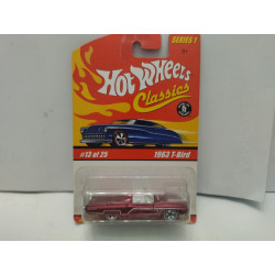 FORD THUNDERBIRD 1963 T-BIRD CLASSICS 13/25 1:64 HOT WHEELS