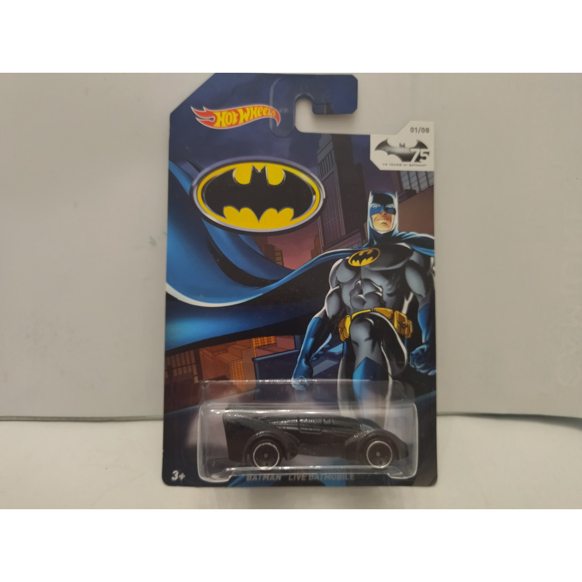 BATMAN LIVE BATMOBILE 1/8 BATMAN 75th ANNIVERSARY 1:64 HOT WHEELS - BCN ...