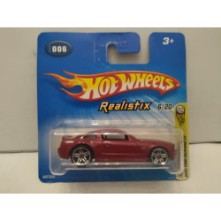 FORD MUSTANG 2005 GT RED 6/20 REALISTIX 2005 FIRST EDITIONS 1:64 HOT WHEELS