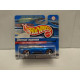 PONTIAC RAGEOUS BLUE 1:64 HOT WHEELS CARTON MAL /DAMAGED CARD