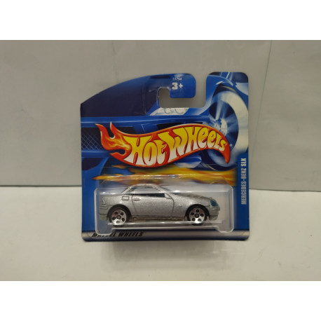 MERCEDES-BENZ SLK SILVER 1:64 HOT WHEELS