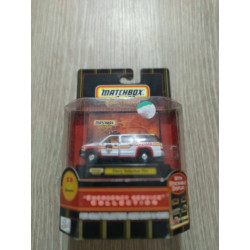 CHEVROLET SUBURBAN FIRE 1:64 MATCHBOX COLLECTIBLES