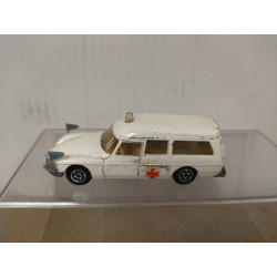 CITROEN DS 21 AMBULANCE 1:65/apx 1:64 MAJORETTE 206 VINTAGE NO BOX