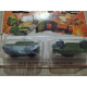 TP-13 MILITARY SCOUT and ARMOURED CAR 1:64 MATCHBOX DAMAGED CARD/CARTON MAL