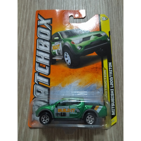 MITSUBISHI L200/TRITON 1:64 MATCHBOX USA CARD