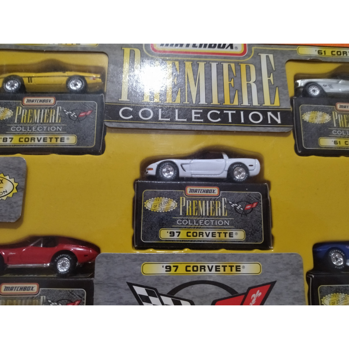 MATCHBOX製 1/64 CORVETTE プレミア・ コレクション①ミニカー - ミニカー