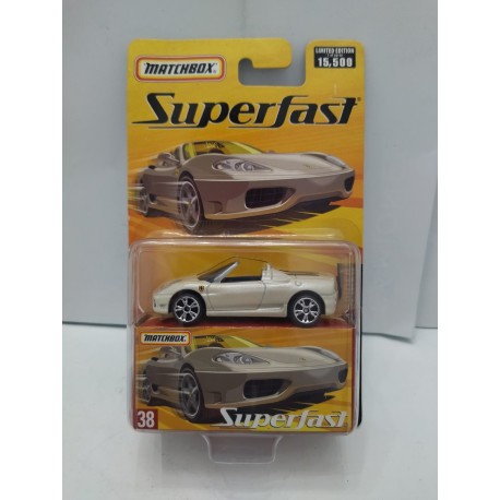 FERRARI 360 SPIDER SUPERFAST n38 1:64 MATCHBOX