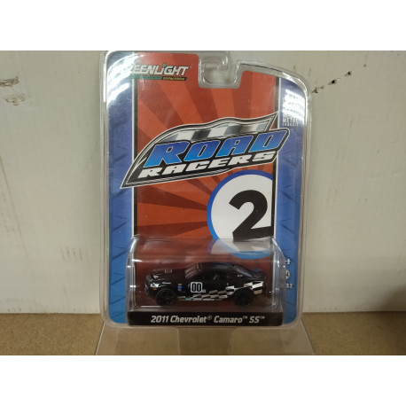 CHEVROLET CAMARO 2011 SS ROAD RACERS 1:64 GREENLIGHT