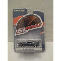 AMC JAVELIN AMX 1972 GREY GL MUSCLE 1:64 GREENLIGHT