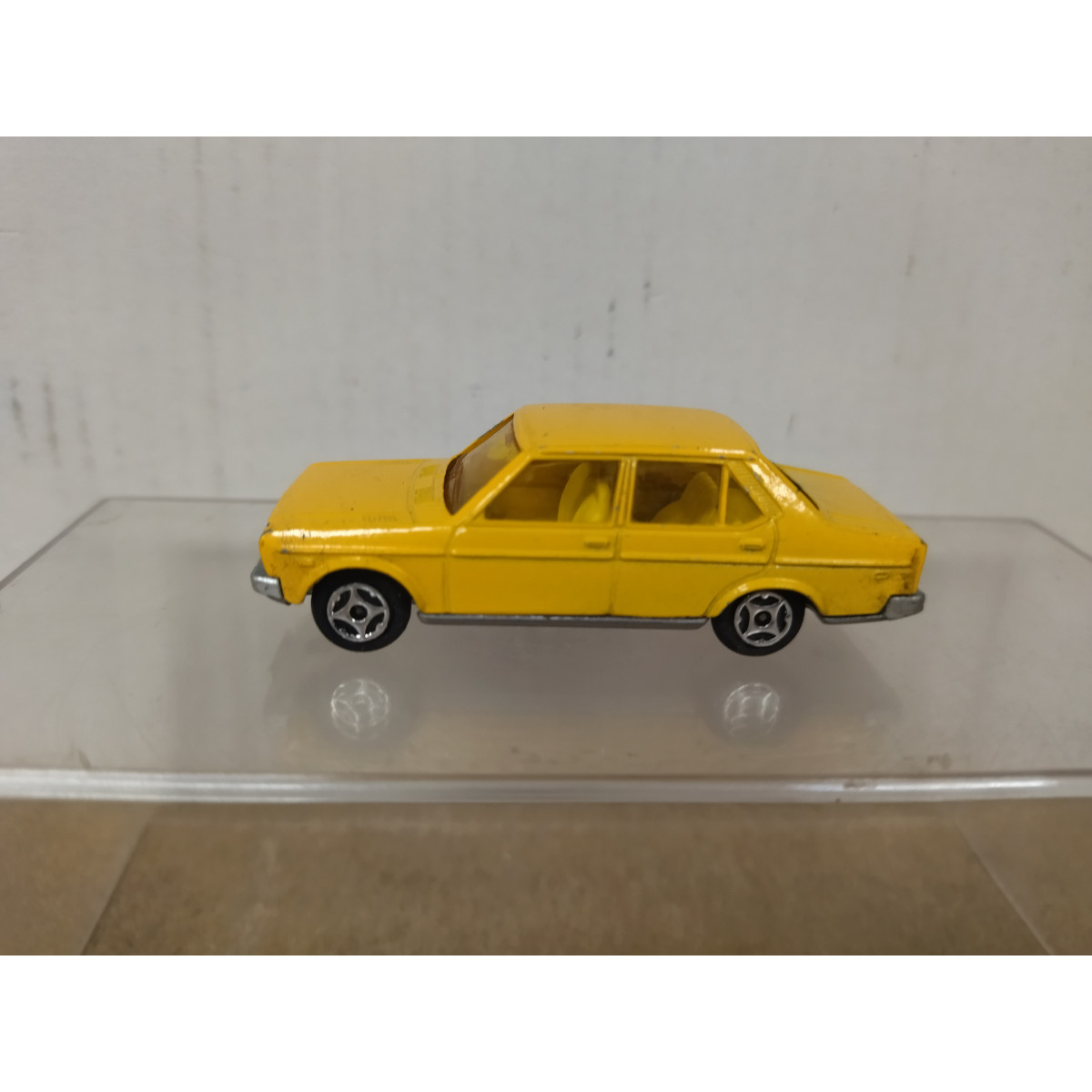 FIAT 131 S ORANGE apx 1:64 NOREV MINI JET NO BOX - BCN STOCK CARS