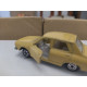 RENAULT 12 YELLOW/BEIGE apx 1:64 POLISTIL RJ25 NO BOX/VINTAGE MADE ITALY