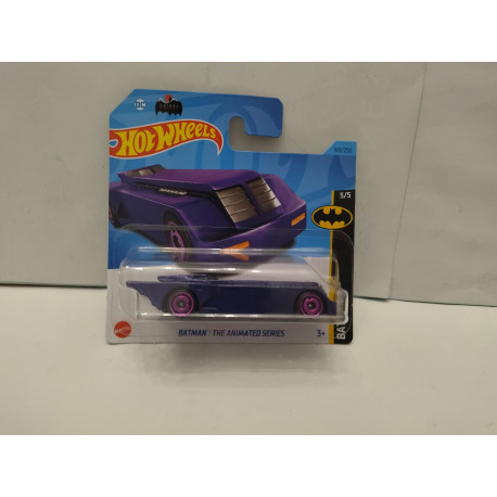 BATMAN THE ANIMATED SERIES PURPLE 5/5 BATMAN 1:64 HOT WHEELS