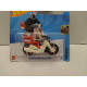 HONDA SUPER CUB CUSTOM RED MOTO/BIKE 5/5 MOTO 1:64 HOT WHEELS