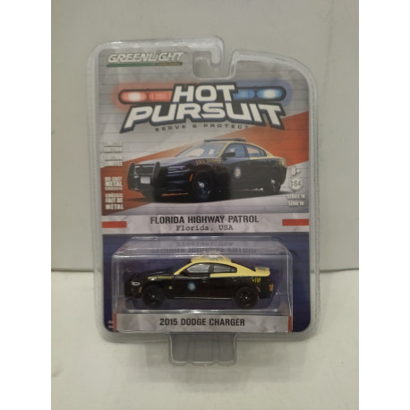 DODGE CHARGER 2015 USA POLICE FLORIDA HIGHWAY PATROL 1:64 GREENLIGHT ...