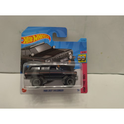 JEEP WAGONEER 1989 BLACK 5/10 THE 80´S 1:64 HOT WHEELS