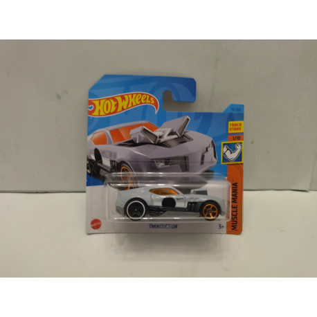 TWINDUCTION GREY 1/10 MUSCLEMANIA 1:64 HOT WHEELS