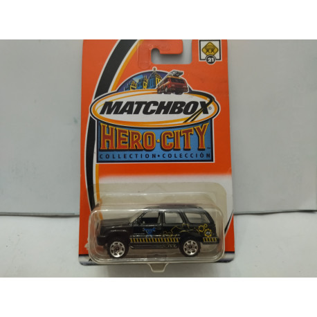 CADILLAC ESCALADE HERO-CITY 21 1:64 MATCHBOX BOX