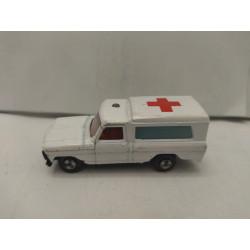 FORD F-100 PICKUP AMBULANCIA apx 1:64 AGUTI LODEN ARGENTINA VINTAGE PINTURA MAL