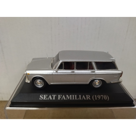 SEAT 1500 FAMILIAR 1970 PLATA NUESTROS QUERIDOS COCHES 1:43 ALTAYA IXO