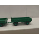 MERCEDES-BENZ LP-SERIES TRUCK + TRAILER GREEN 1:90/ apx 1:64 EFSI HOLLAND NO BOX