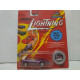 CUSTOM SPOILER PURPLE THE CHALLENGERS VINTAGE 1:64 JOHNNY LIGHTNING