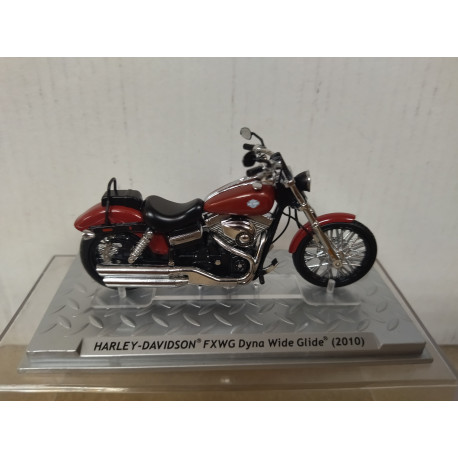 HARLEY-DAVIDSON 2010 FXWG DYNA WIDE GLIDE MOTO/BIKE 1:24 ALTAYA IXO