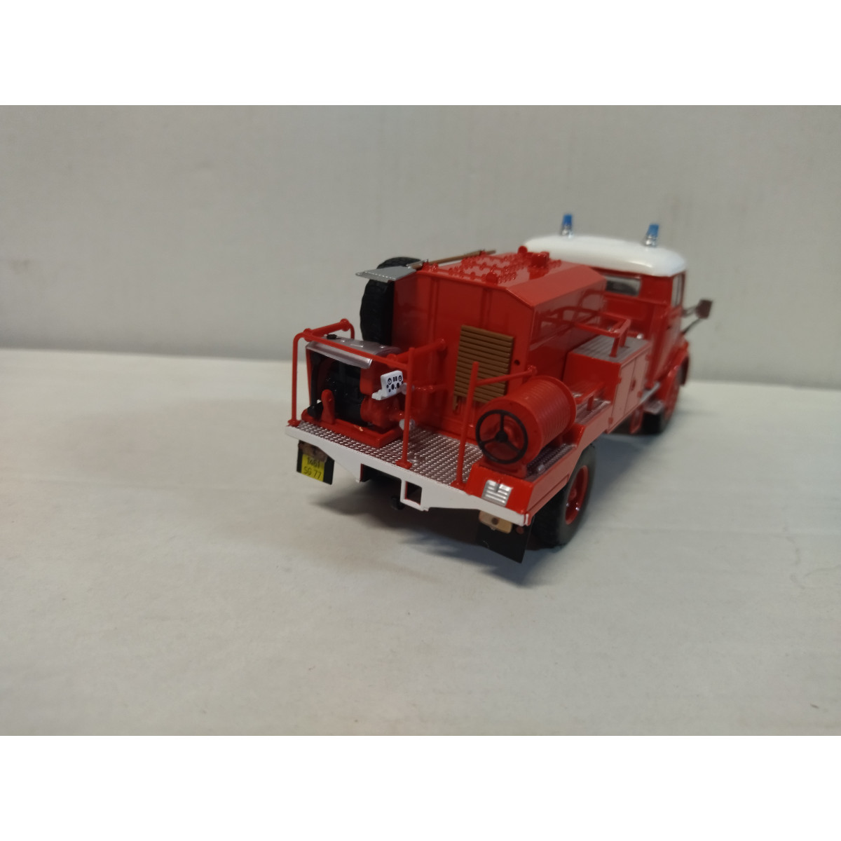 MERCEDES-BENZ LAF 911 FIRE/POMPIERS/BOMBEROS 1:43 ALTAYA IXO DEFECT/NO ...