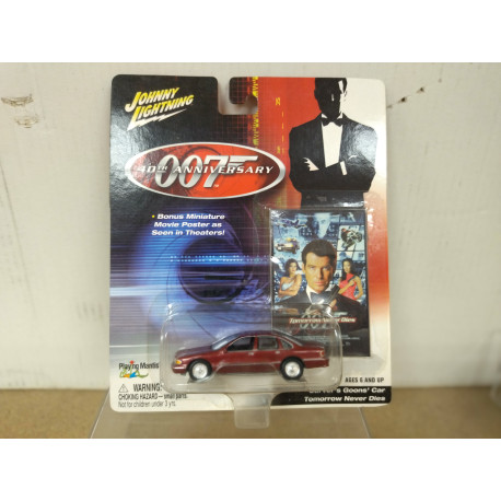 CARVER GOONS´ CAR TOMORROW NEVER DIES 007 JAMES BOND 1:64 JOHNNY LIGHTNING