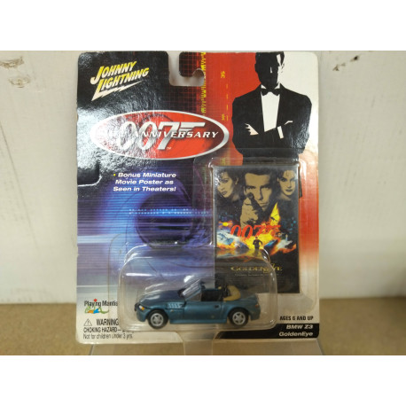 BMW Z3 40TH ANNIV GOLDENEYE 007 JAMES BOND 1:64 JOHNNY LIGHTNING