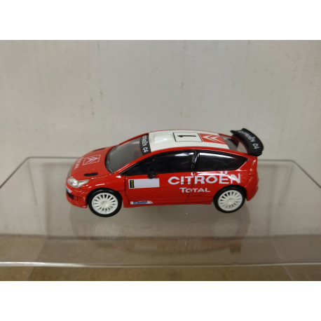 CITROEN C4 WRC RED/WHITE RALLY TOTAL apx 1:64 NOREV 3 INCHES (7,5cm)