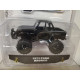 FORD BRONCO 1973 BLACK BIG FOOT 4X4 JUST TRUCK 1:64 JADA TOYS