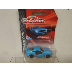 FORD MUSTANG GT BLUE PREMIUM CARS 1:64 MAJORETTE