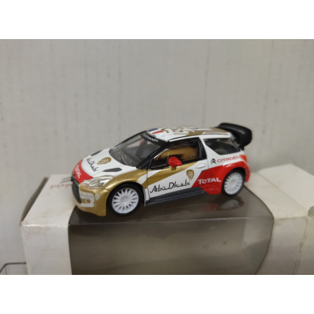 CITROEN DS3 WRC 2013 RALLY ABU DHABI TOTAL apx 1:64 NOREV 3 INCHES (7,5cm)