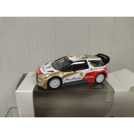 CITROEN DS3 WRC 2013 RALLY ABU DHABI ESPAÑA TOTAL apx 1:64 NOREV 3 INCHES (7,5cm)