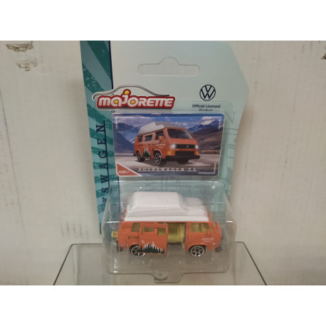 VOLKSWAGEN T3 CAMPER ADVENTURE ORIGINALS VW 1:64 MAJORETTE