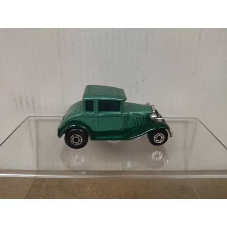 FORD MODEL A GREEN SUPERFAST MB73 1:52/ apx 1:64 MATCHBOX NO BOX