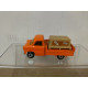 FORD TRANSIT 1976 PICKUP ORANGE SUPERFAST 66 apx 1:64 MATCHBOX NO BOX