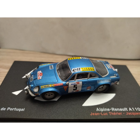 ALPINE A110 1800 1973 RALLY PORTUGAL J-L THERIER 1:43 ALTAYA IXO