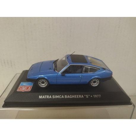 MATRA SIMCA BAGHERA S 1977 BLUE BELLES SIMCA 1:43 ALTAYA IXO