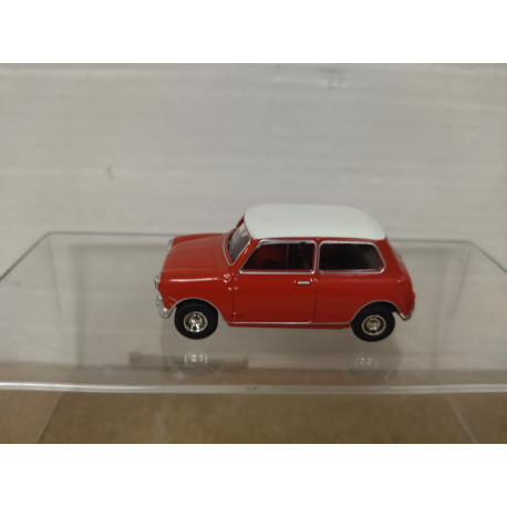 MINI COOPER S 1964 RED/WHITE apx 1:64 NOREV 3 INCHES (7,5cm)