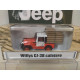 JEEP WILLYS CJ-3B CAFETERO COLECCION JEEP ECUADOR 1:43 LUPA IXO