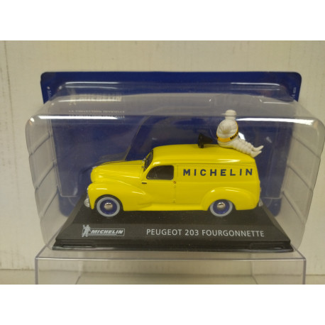 PEUGEOT 203 FOURGONNETTE MICHELIN 1:43 ALTAYA IXO