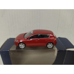 PEUGEOT 308 NOUVELLE ROUGE RUBIS 1:64 apx NOREV 3 INCHES (7,5cm)