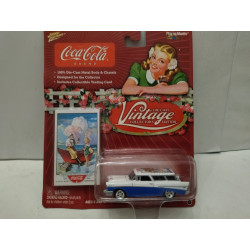 CHEVROLET NOMAD 1957 VINTAGE COCA-COLA 1:64 JOHNNY LIGHTNING