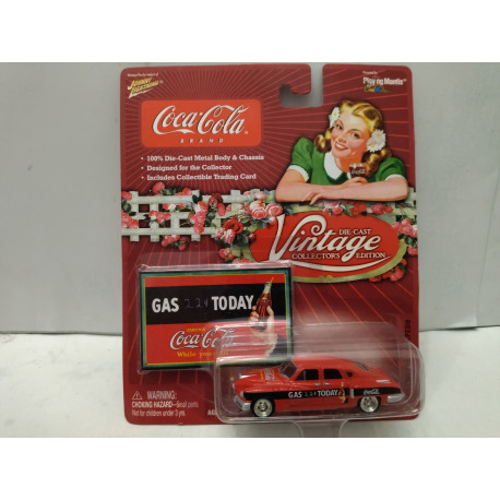 TUCKER TORPEDO 1948 VINTAGE COCA-COLA 1:64 JOHNNY LIGHTNING